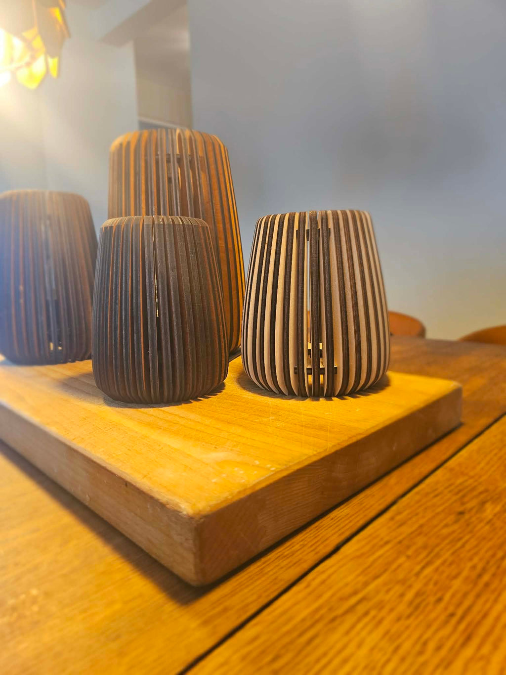 Nordlys Trio - Sæt a 3 bordlamper.
