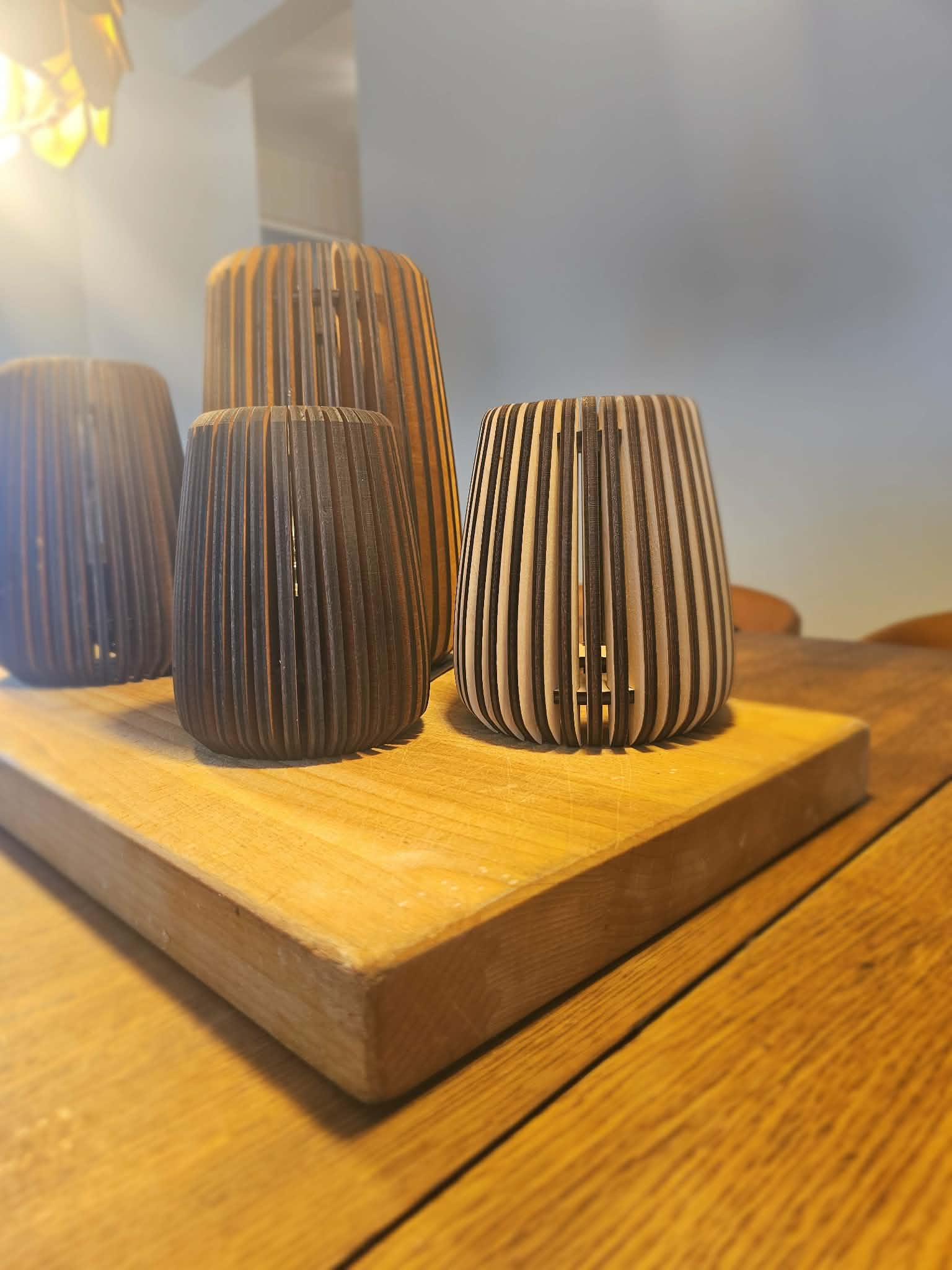 Nordlys Trio - Sæt a 3 bordlamper.
